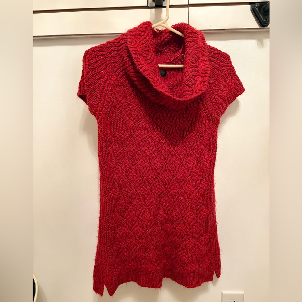 Worthington Red Cowl Neck Sweater